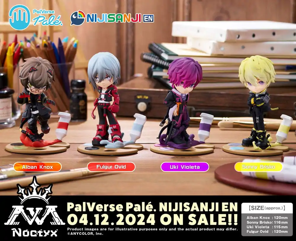 Figurină PVC Nijisanji PalVerse Uki Violeta 11 cm poza produsului