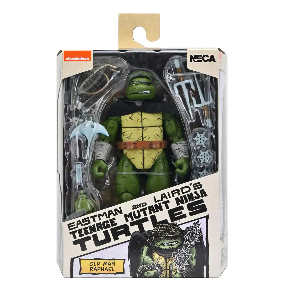 Figurină Ninja Turtle Teenage Mutant Raphael Old Man 18cm poza produsului