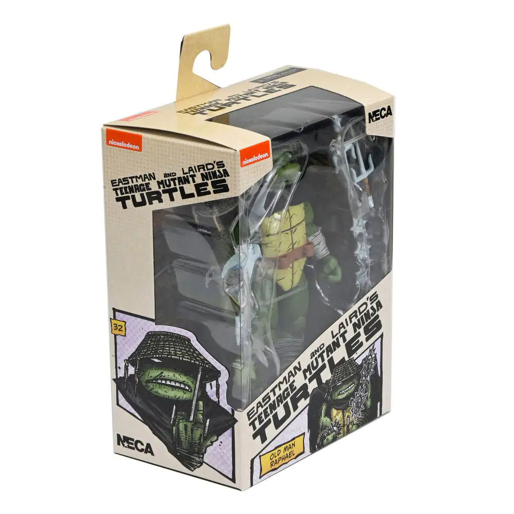 Figurină Ninja Turtle Teenage Mutant Raphael Old Man 18cm poza produsului