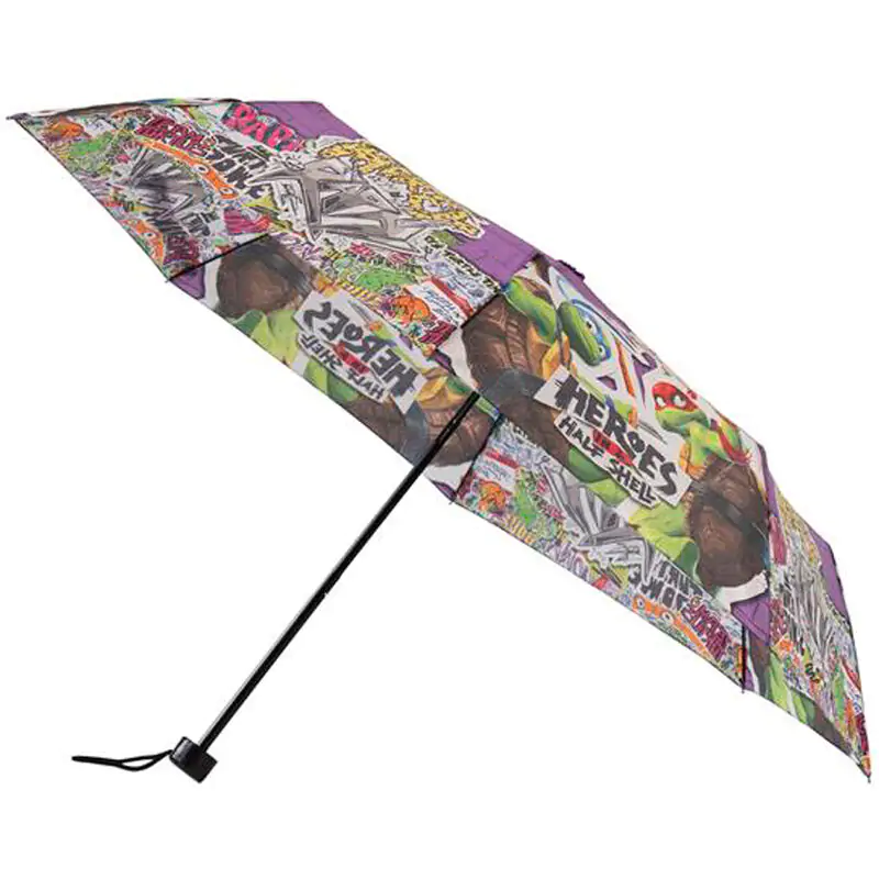 Umbrelă pliabilă manuală Ninja Turtles 48cm poza produsului