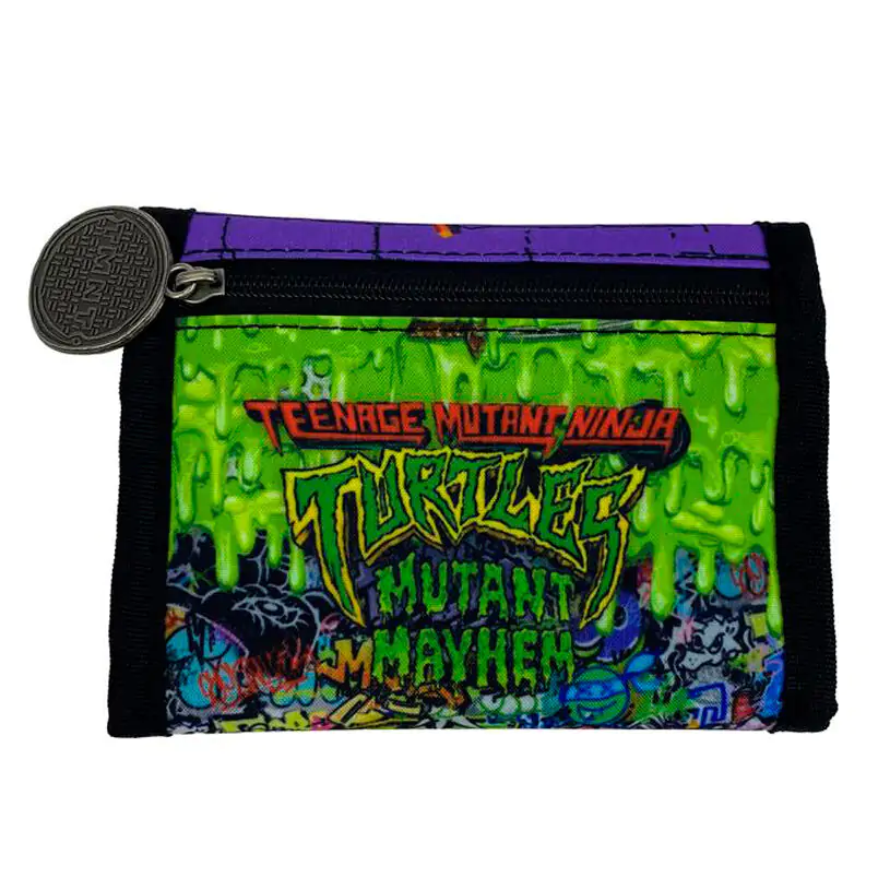 Set portofel + breloc Ninja Turtles Mutant Mayhem poza produsului