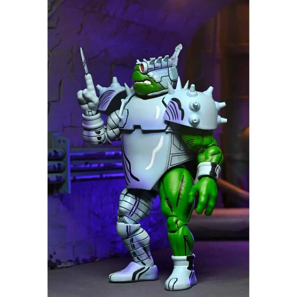 Ninja Turtles Teenage Mutant Mirage Comics Cyborg Donatello figurina 18cm poza produsului