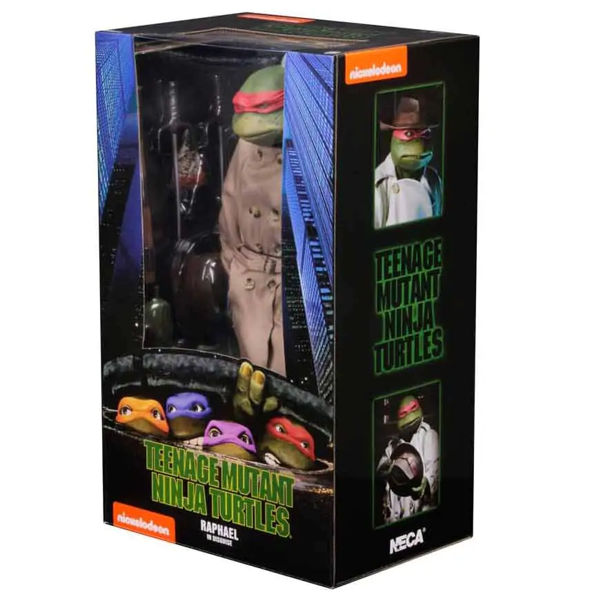 Ninja Turtles Teenage Mutant Raphael 1990 figurina 42cm poza produsului