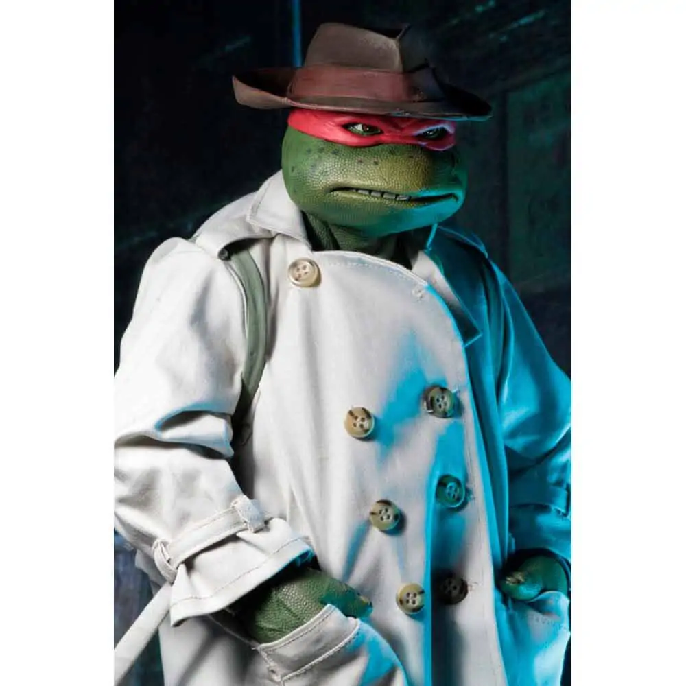 Ninja Turtles Teenage Mutant Raphael 1990 figurina 42cm poza produsului