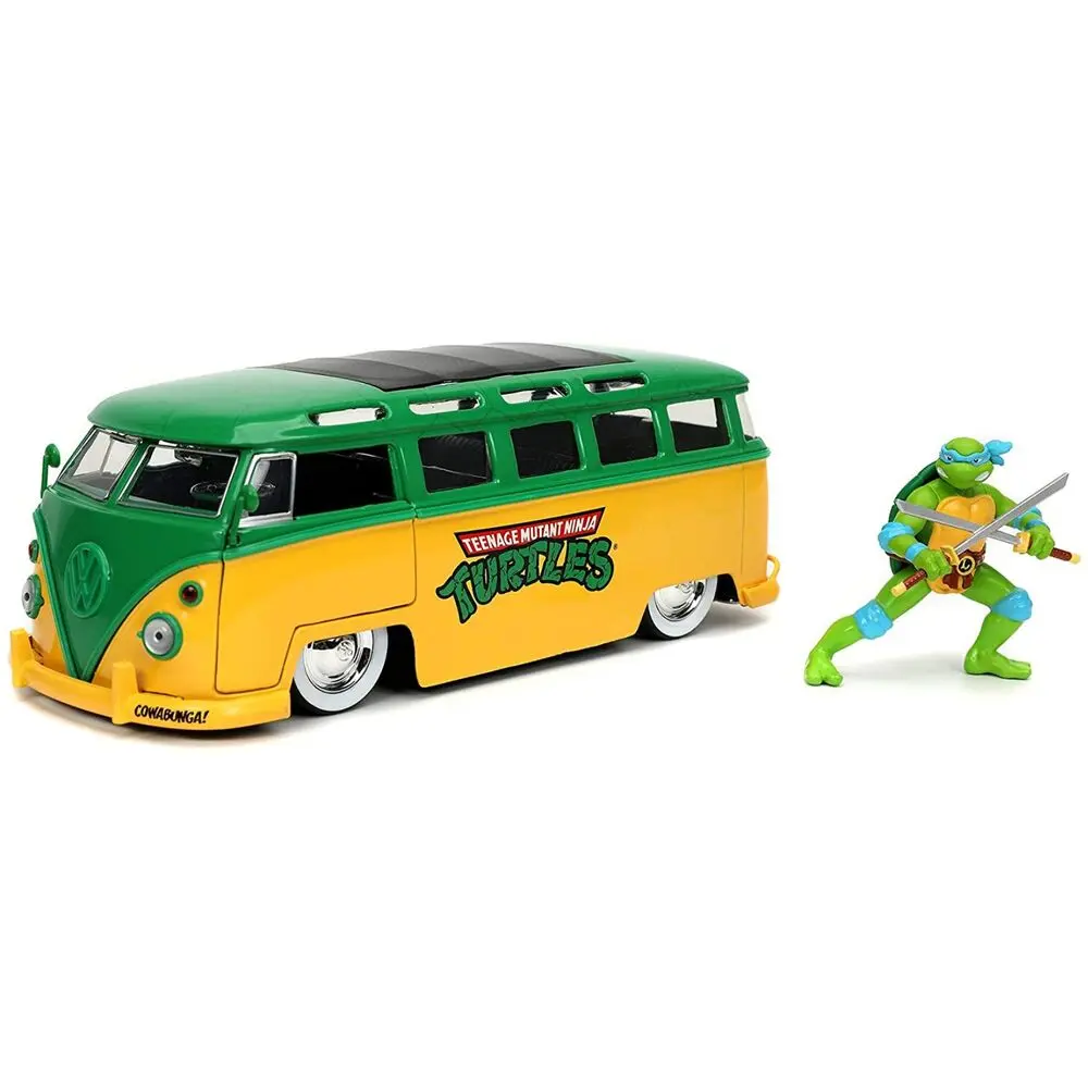 Teenage Mutant Ninja Turtles Model Diecast 1/24 Autobuz VW 1962 Leonardo poza produsului