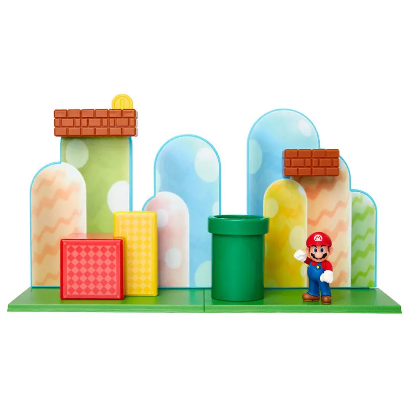 World of Nintendo Super Mario Set de Joacă Câmpiile Glandelor poza produsului