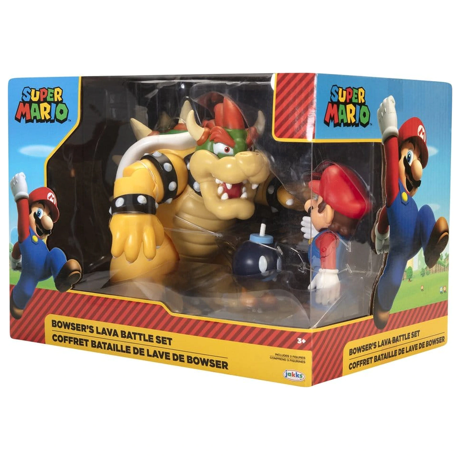 Nintendo Super Mario Bowser Vs Super Mario Set Special poza produsului