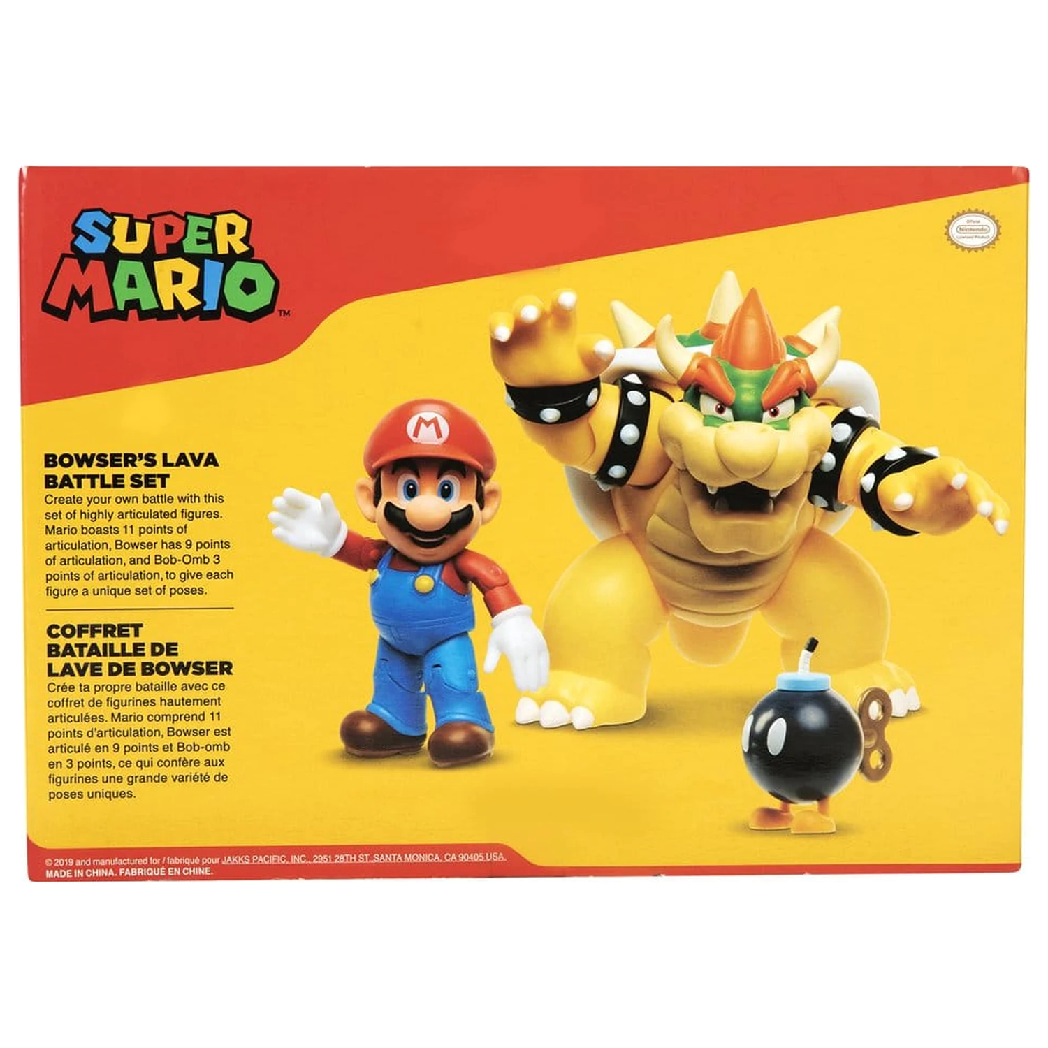Nintendo Super Mario Bowser Vs Super Mario Set Special poza produsului