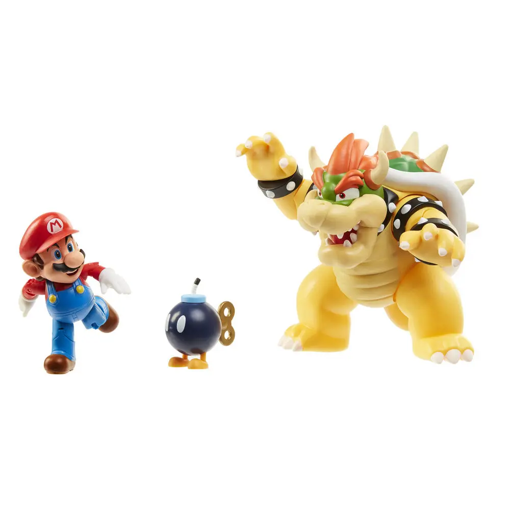 Nintendo Super Mario Bowser Vs Super Mario Set Special poza produsului