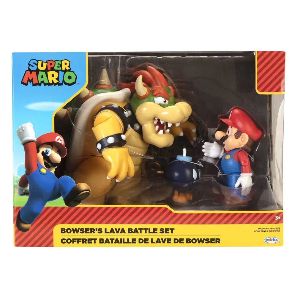 Nintendo Super Mario Bowser Vs Super Mario Set Special poza produsului