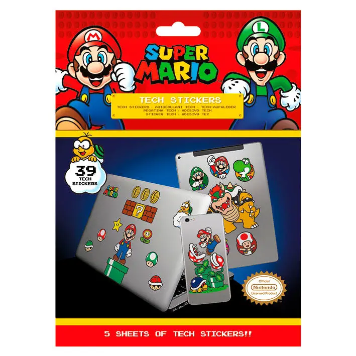 Nintendo Super Mario Bros set 29 viniluri poza produsului