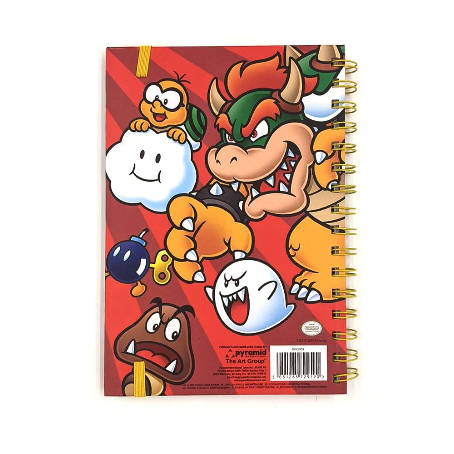 Nintendo Super Mario Bros caiet A5 poza produsului