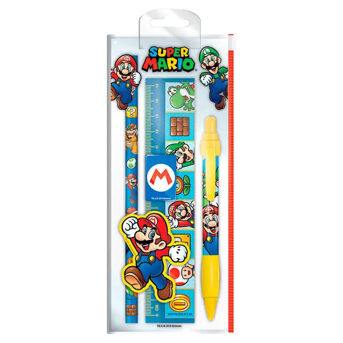 Nintendo Super Mario Bros set de papetărie poza produsului