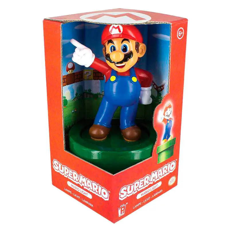 Super Mario Lampă de veghe Mario 20 cm poza produsului