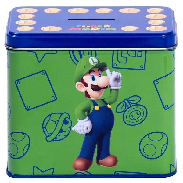 Nintendo Super Mario Bros Luigi Cană + Set Pușculiță poza produsului