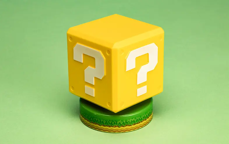 Super Mario 3D Lampă Blocul Semnului Întrebării 10 cm poza produsului