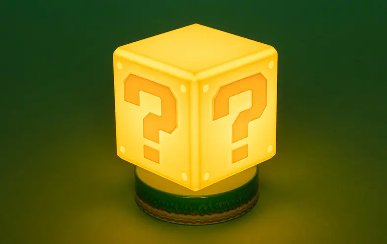 Super Mario 3D Lampă Blocul Semnului Întrebării 10 cm poza produsului