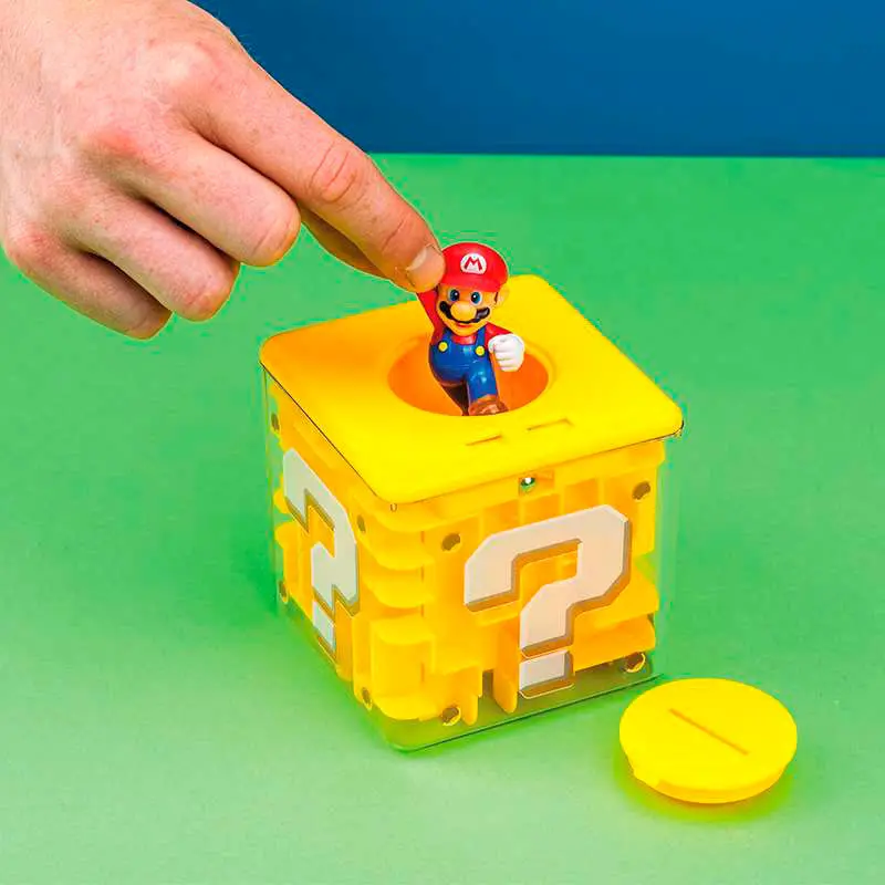 Nintendo Super Mario Bros Question Block cutie de bani poza produsului