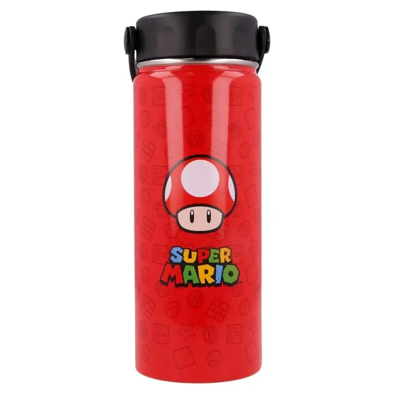 Nintendo Super Mario Bros sticlă din oțel inoxidabil 530ml poza produsului