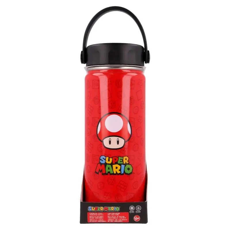 Nintendo Super Mario Bros sticlă din oțel inoxidabil 530ml poza produsului