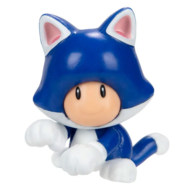 Figurină Nintendo Super Mario Cat Toad 6,5cm poza produsului