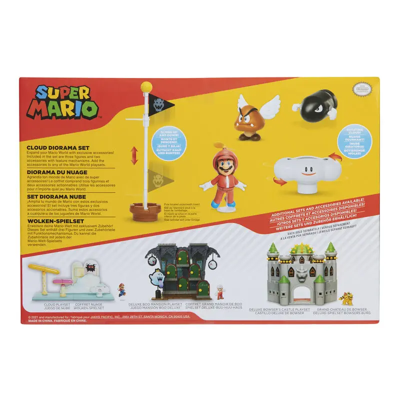 Nintendo Super Mario set dioramă nor poza produsului