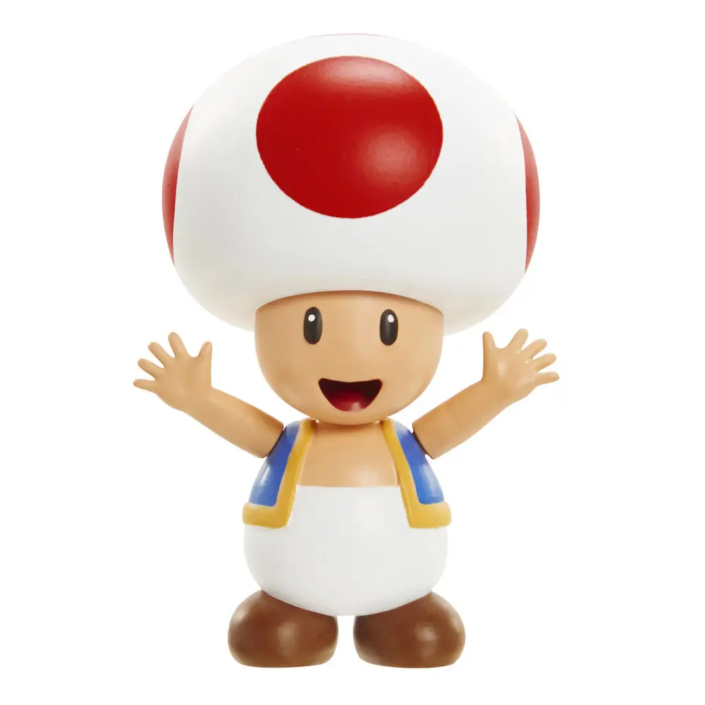 Set 5 Mini Figurine World of Nintendo New Super Mario Bros. U Acorn Plains 6 cm poza produsului