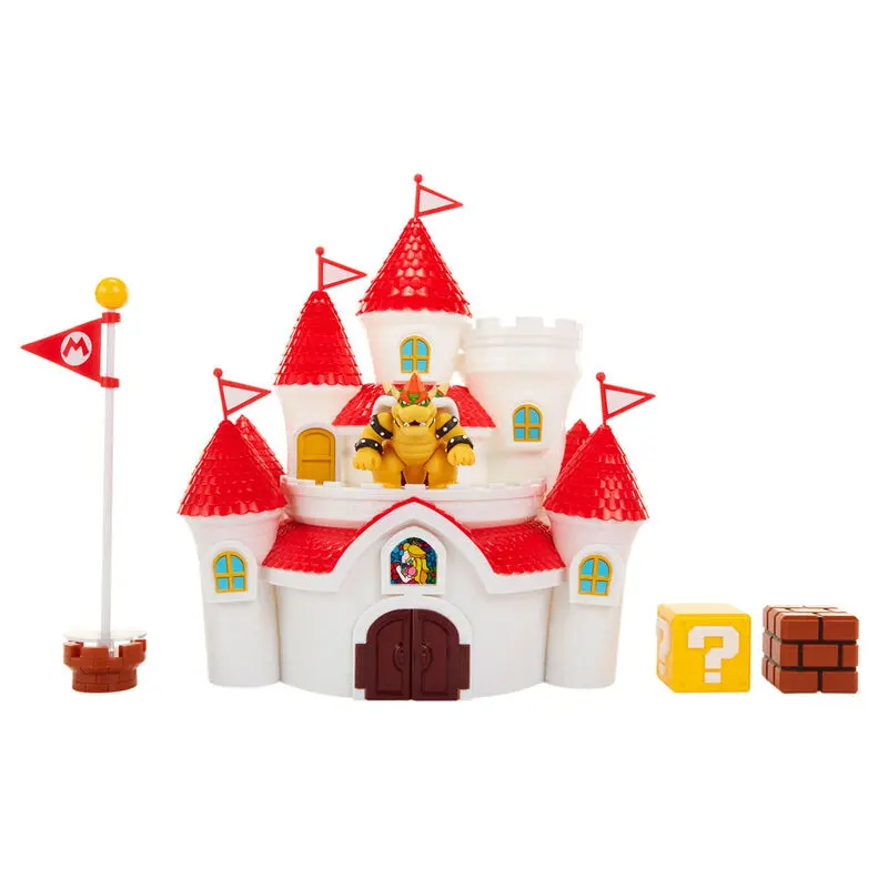 Nintendo Super Mario Mushroom Kingdom set de joacă Castel poza produsului