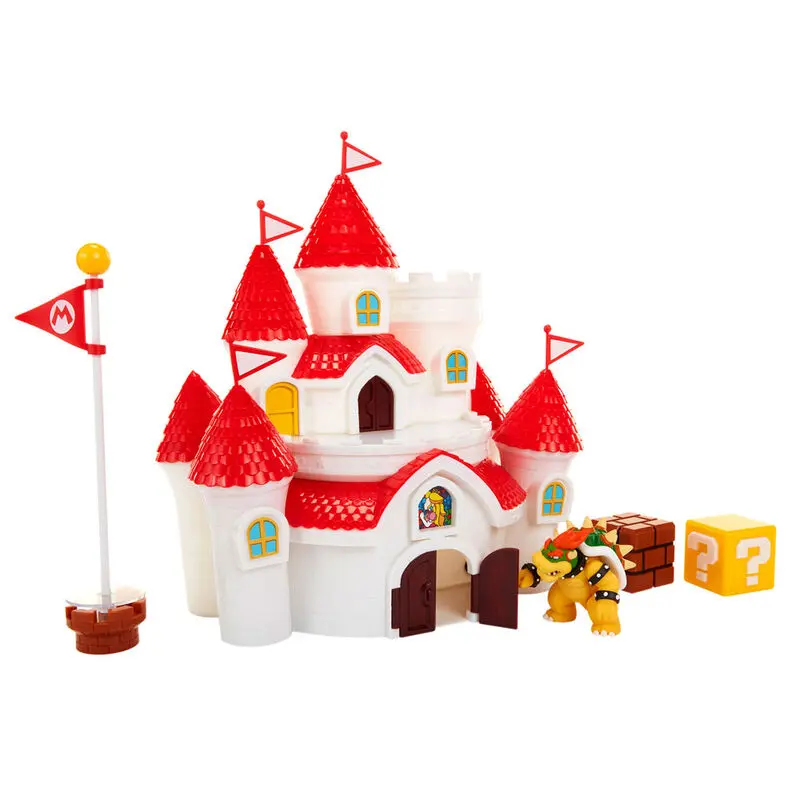 Nintendo Super Mario Mushroom Kingdom set de joacă Castel poza produsului