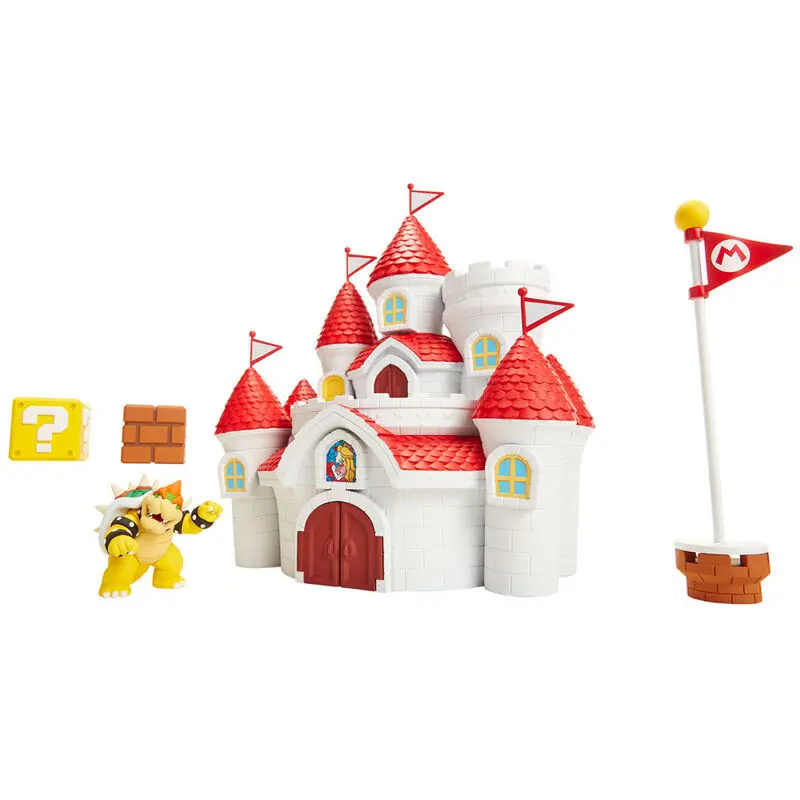 Nintendo Super Mario Mushroom Kingdom set de joacă Castel poza produsului