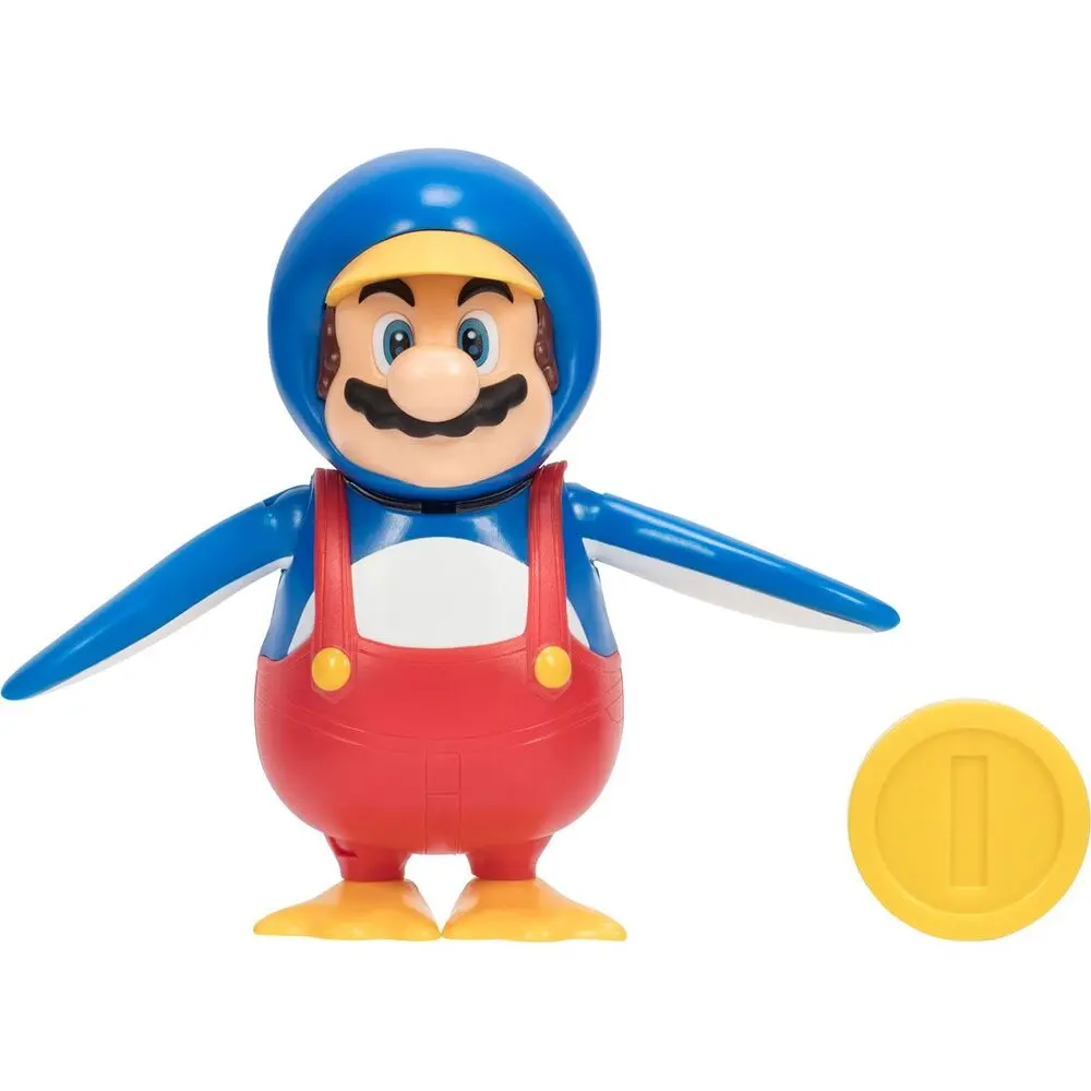 Figurină Nintendo Super Mario Penguin Mario 10 cm poza produsului