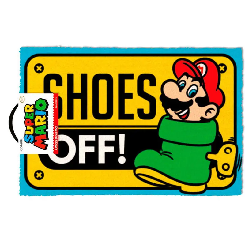 Nintendo Super Mario Shoes Off preș de intrare poza produsului