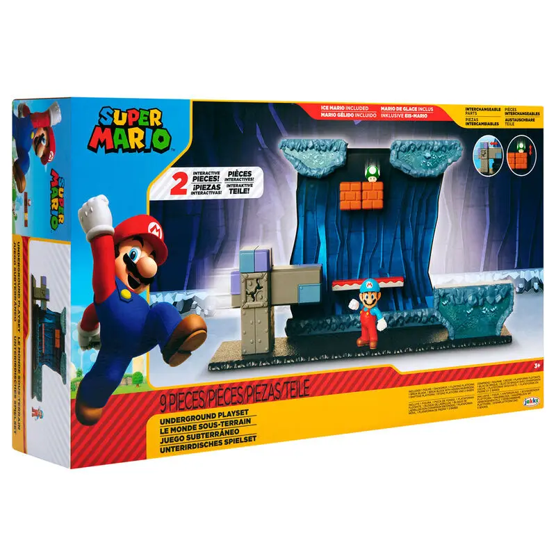 World of Nintendo Super Mario Set de Joacă Subteran poza produsului