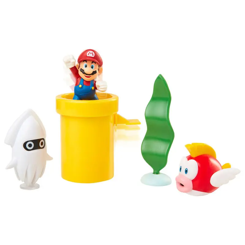 Set diorama subacvatic Nintendo Super Mario poza produsului