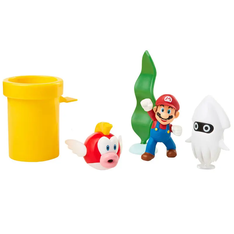 Set diorama subacvatic Nintendo Super Mario poza produsului