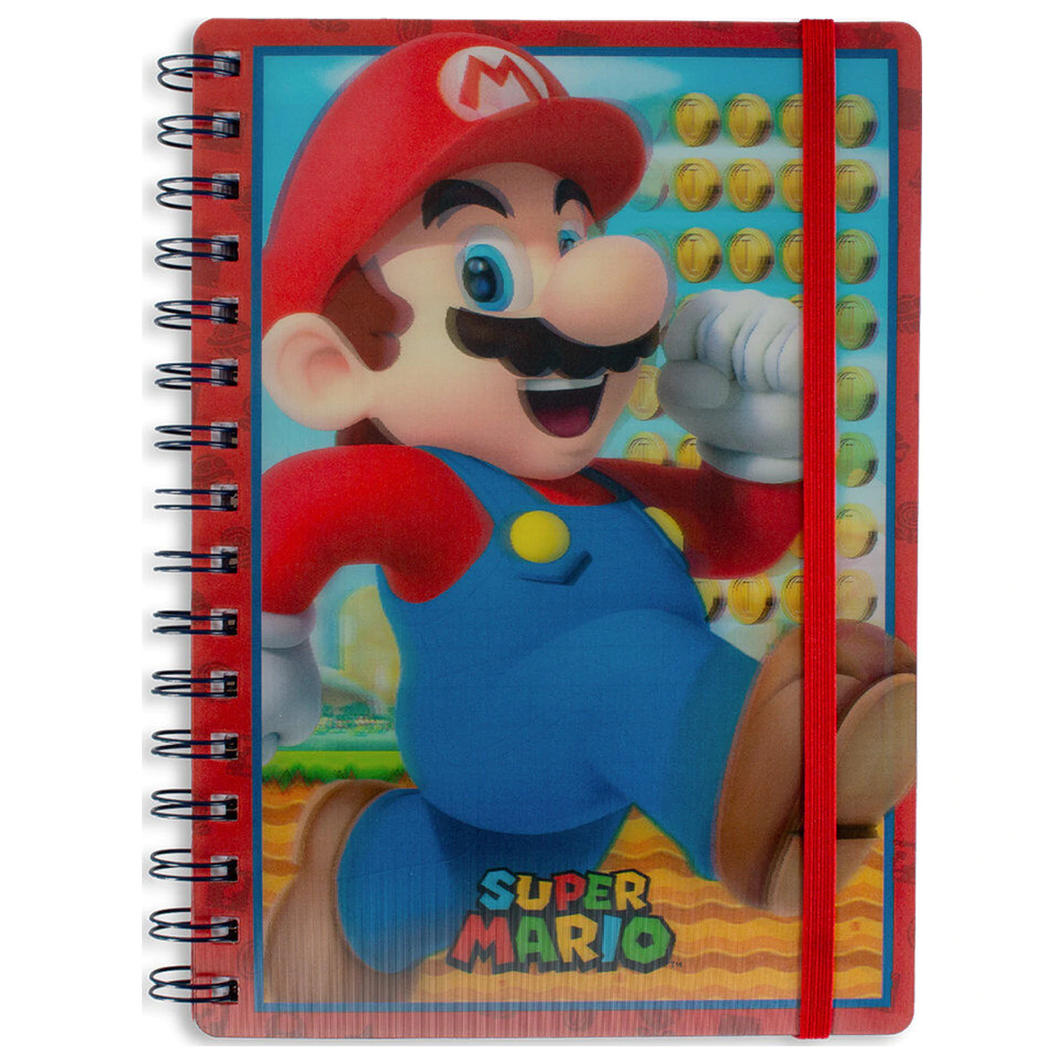 Super Mario 3D Caiet cu spiră A5 Mario poza produsului