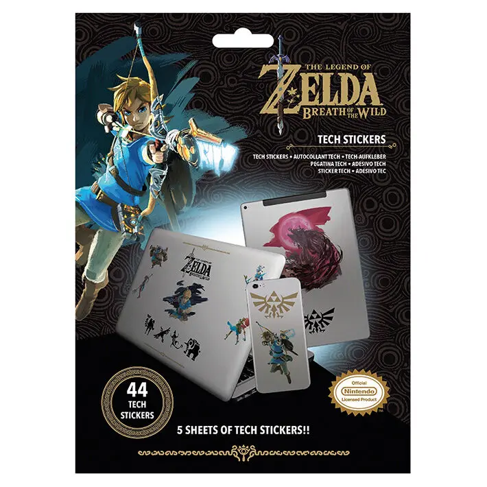 Nintendo The Legend of Zelda Gadget vinyl stickere poza produsului