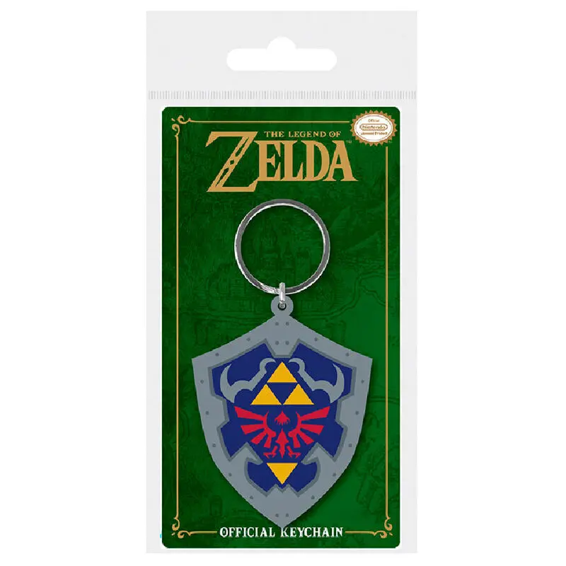 Legend of Zelda Breloc de cauciuc Hylian Shield 6 cm poza produsului