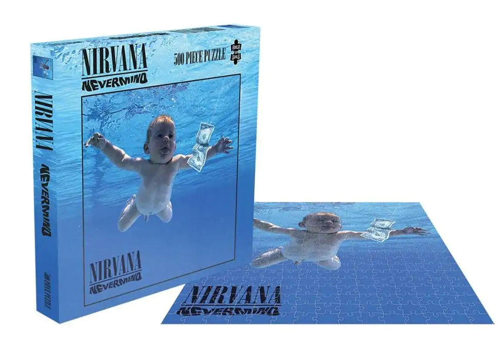 NIRVANA Nevermind Album Puzzle 500 piese 41x41cm poza produsului