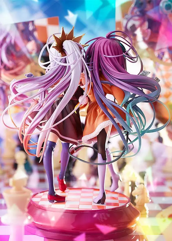 Statuie No Game No Life 1/7 Shiro & Schwi 22 cm poza produsului