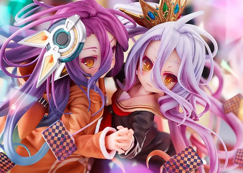 Statuie No Game No Life 1/7 Shiro & Schwi 22 cm poza produsului