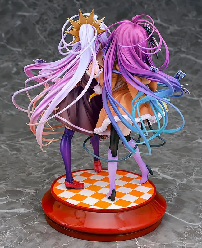 Statuie No Game No Life 1/7 Shiro & Schwi 22 cm poza produsului