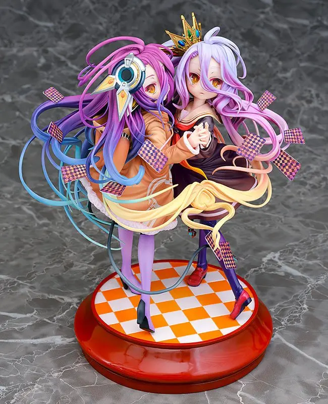 Statuie No Game No Life 1/7 Shiro & Schwi 22 cm poza produsului