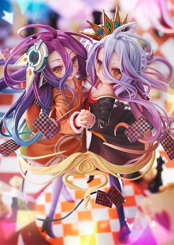 Statuie No Game No Life 1/7 Shiro & Schwi 22 cm poza produsului