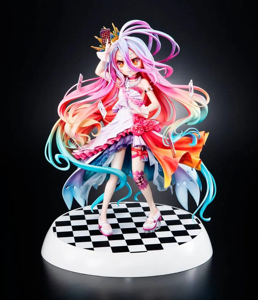 Statuie No Game No Life 1/7 Shiro Rochie Ver. 24 cm poza produsului