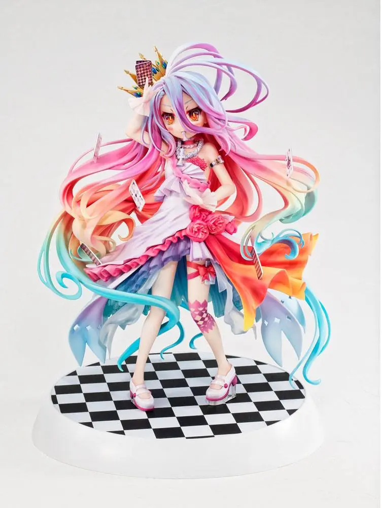 Statuie No Game No Life 1/7 Shiro Rochie Ver. 24 cm poza produsului