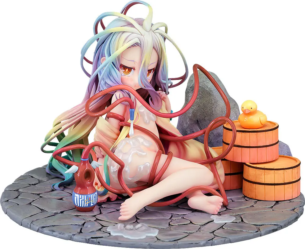 Figurină PVC No Game No Life 1/7 Shiro: Hot Spring Ver. 11 cm poza produsului