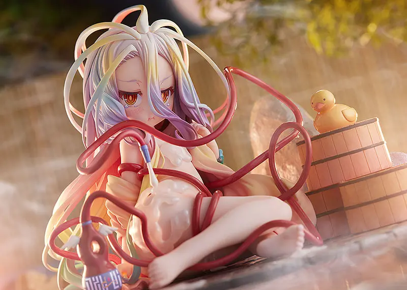 Figurină PVC No Game No Life 1/7 Shiro: Hot Spring Ver. 11 cm poza produsului