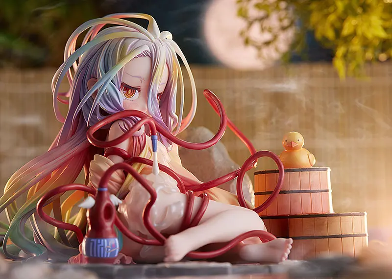 Figurină PVC No Game No Life 1/7 Shiro: Hot Spring Ver. 11 cm poza produsului