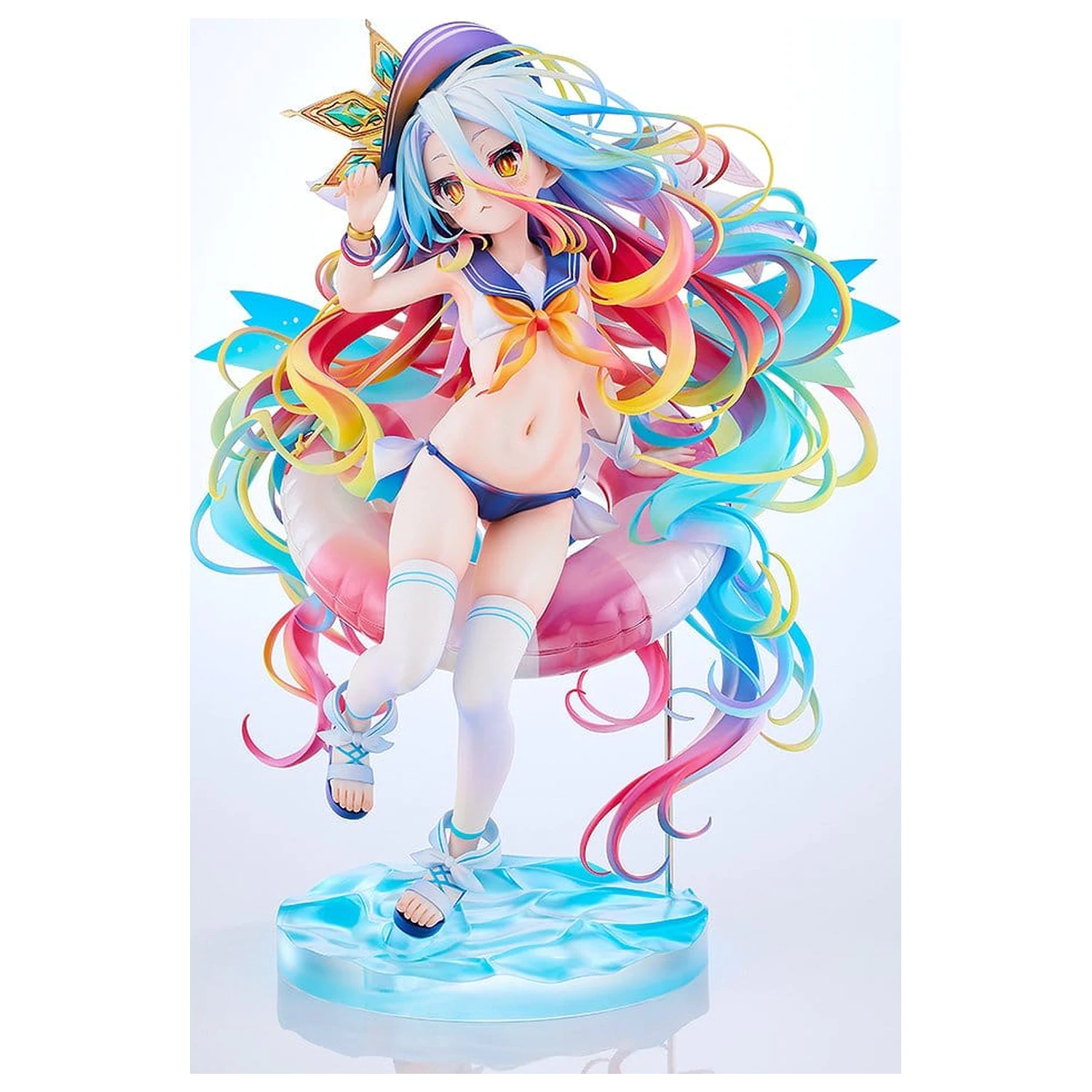 No Game No Life Statuie 1/7 Shiro: Sailor-Style Swimsuit Ver. 24 cm poza produsului